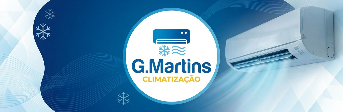 G. Martins Climatização Banner Oficial